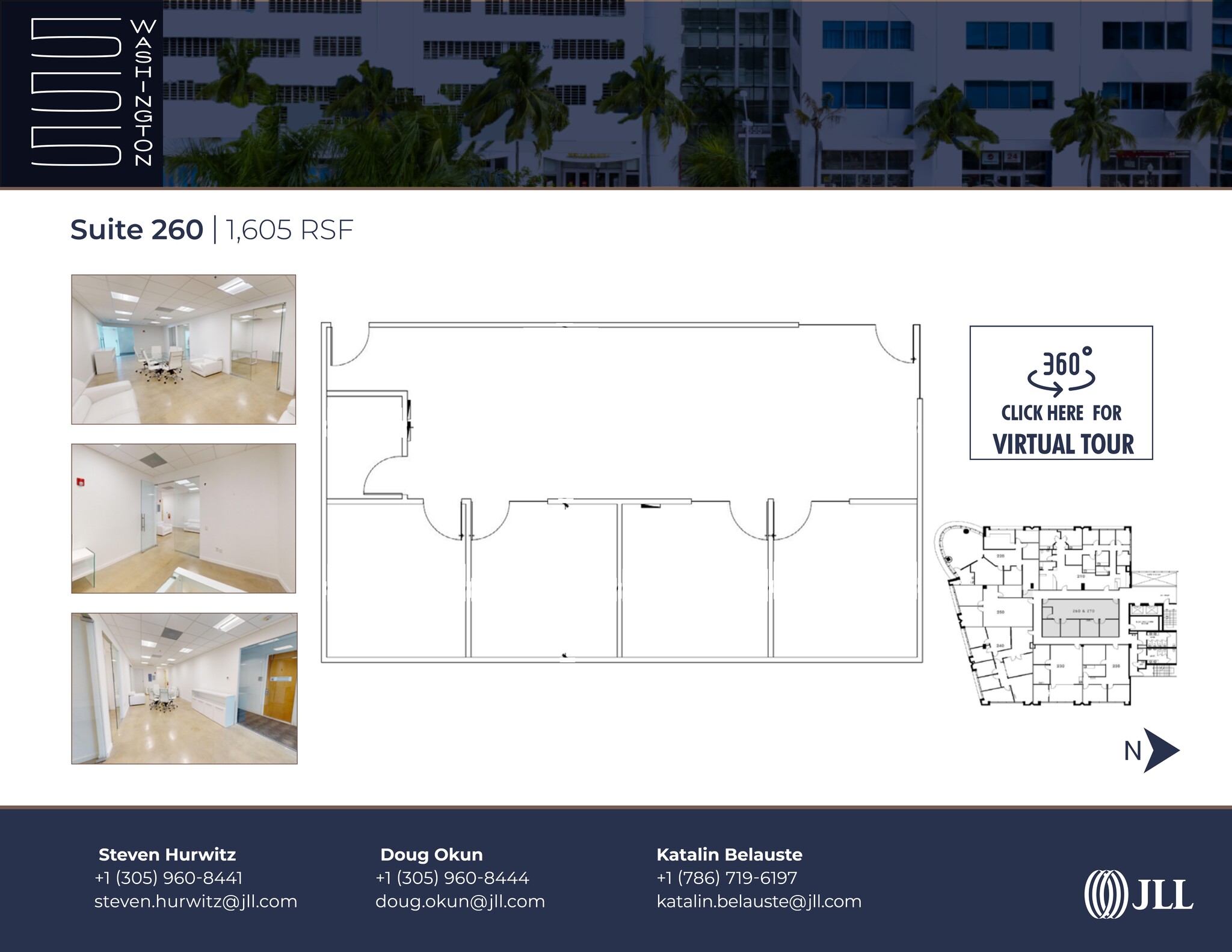 555 Washington Ave, Miami Beach, FL en alquiler Plano del sitio- Imagen 1 de 1