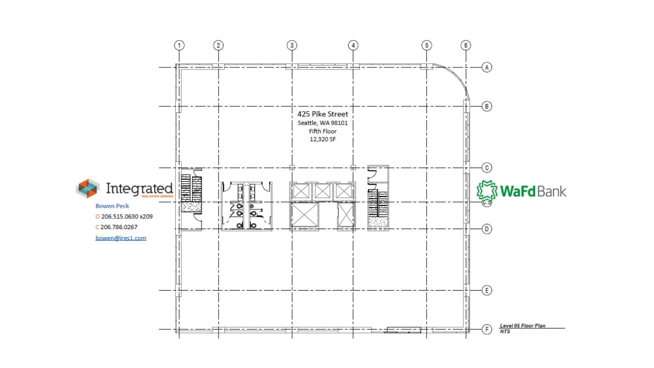 425 Pike St, Seattle, WA en alquiler Plano de la planta- Imagen 1 de 1
