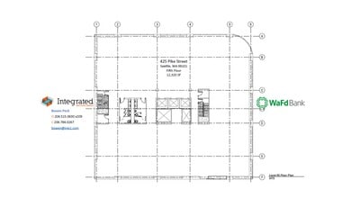 425 Pike St, Seattle, WA en alquiler Plano de la planta- Imagen 1 de 1