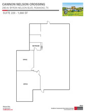 295 W Byron Nelson Blvd, Roanoke, TX en alquiler Plano de la planta- Imagen 1 de 1