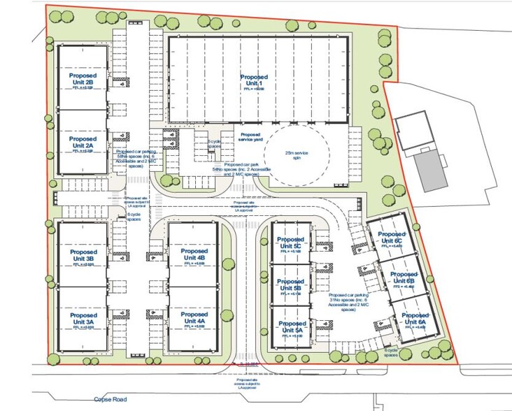 Copse Rd, Fleetwood en alquiler - Plano del sitio - Imagen 3 de 3