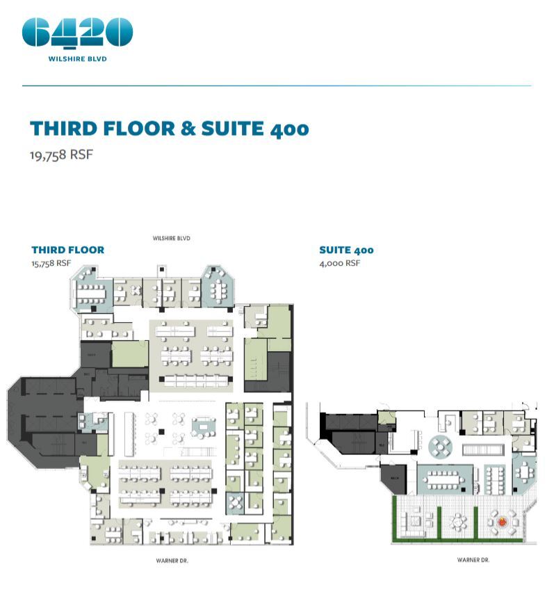 6420 Wilshire Blvd, Los Angeles, CA en alquiler Plano de la planta- Imagen 1 de 1