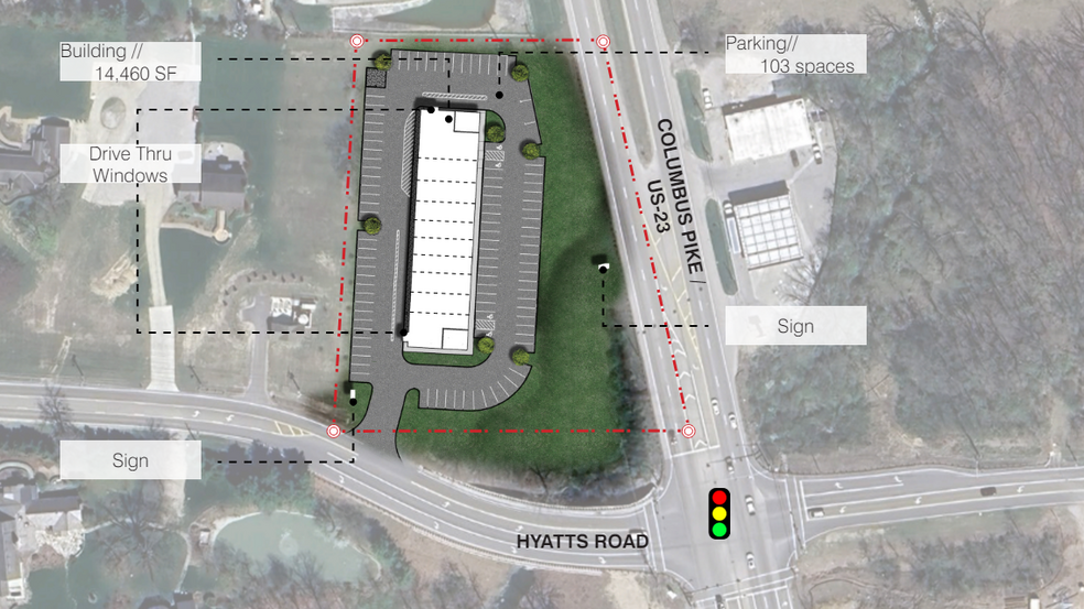 66 Hyatts rd, Delaware, OH en alquiler - Plano del sitio - Imagen 3 de 3