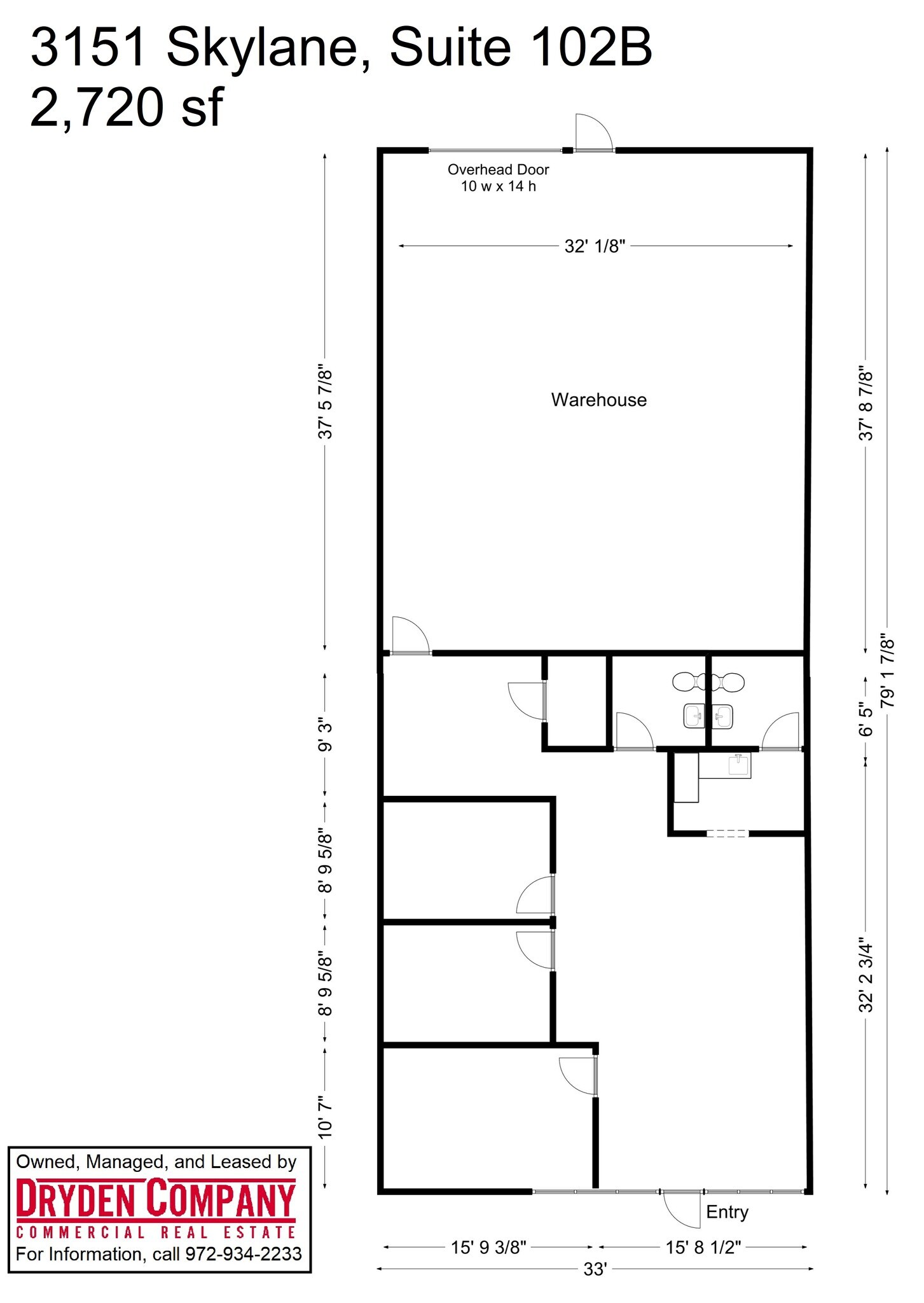 3151 Skylane Dr, Carrollton, TX en alquiler Plano de la planta- Imagen 1 de 1