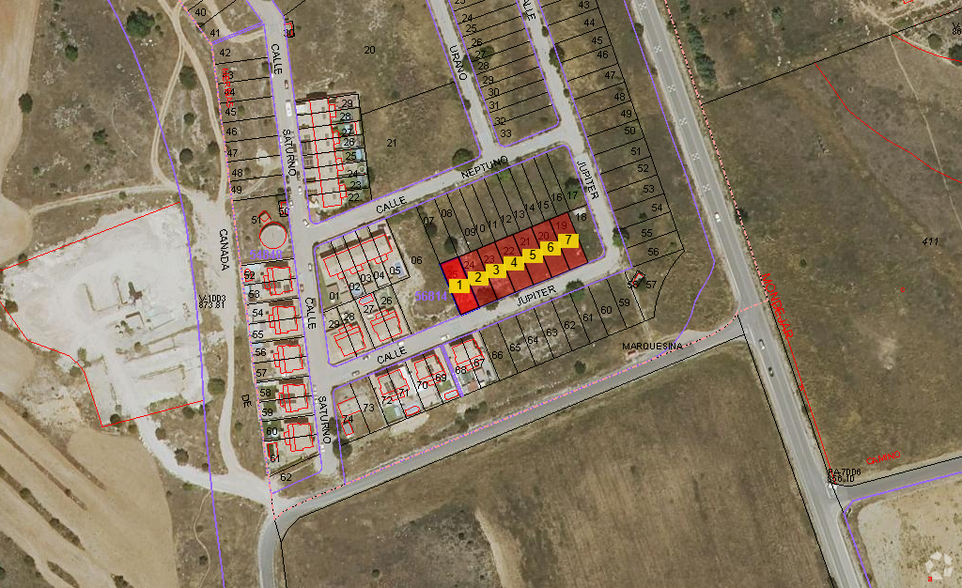 Terreno en Pioz, Guadalajara en venta - Vista aérea - Imagen 1 de 3
