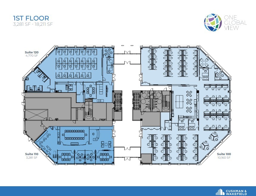 2550 Wasser Ter, Herndon, VA en venta Plano de la planta- Imagen 1 de 1