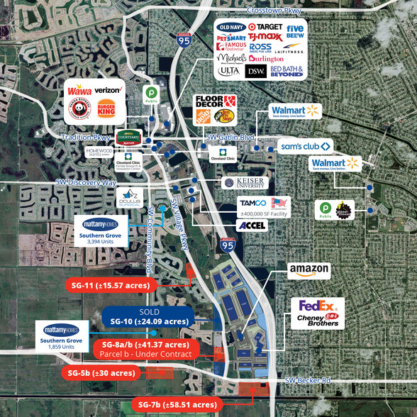 Becker Road & SW Village Parkway, Port Saint Lucie, FL en venta - Foto del edificio - Imagen 3 de 3