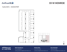 33 W Monroe St, Chicago, IL en alquiler Plano de la planta- Imagen 1 de 1