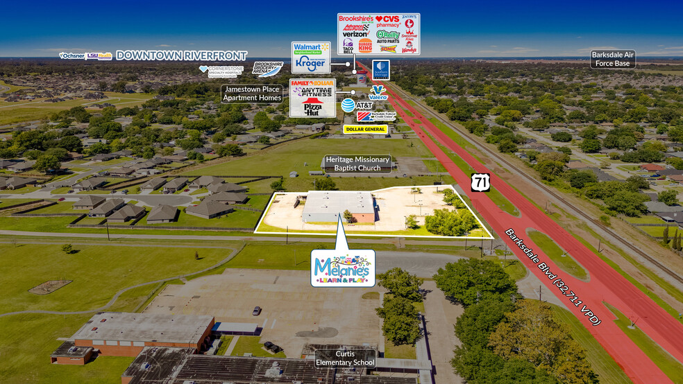 5590 Barksdale Blvd, Bossier City, LA en venta - Foto del edificio - Imagen 2 de 5