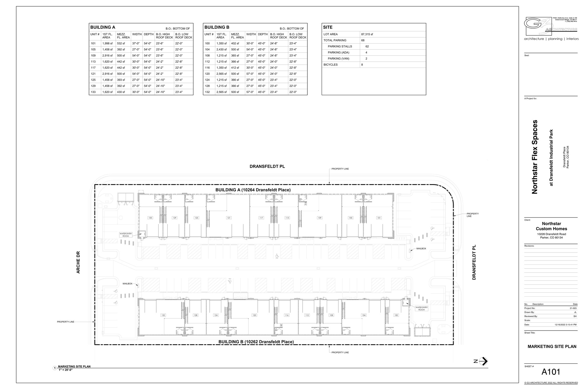 10264 Dransfeldt Rd, Parker, CO en alquiler Plano del sitio- Imagen 1 de 1