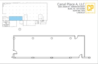 540 S Main St, Akron, OH en alquiler Plano de la planta- Imagen 1 de 1