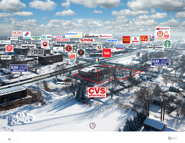 5801 Brooklyn Blvd, Brooklyn Center, MN en venta - Vista aérea - Imagen 3 de 8