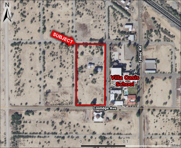 4020 Coolidge ave, Eloy, AZ en venta - Vista aérea - Imagen 2 de 7