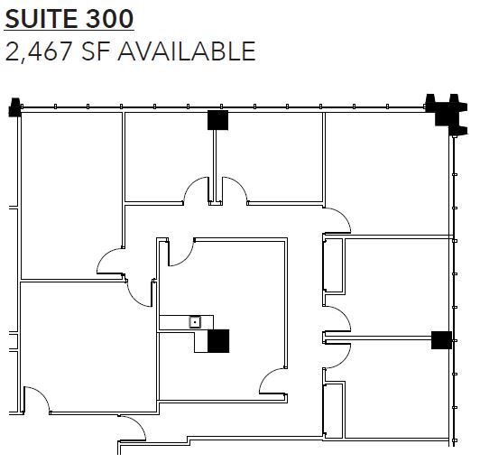 1111 Plaza Dr, Schaumburg, IL en alquiler Plano de la planta- Imagen 1 de 2