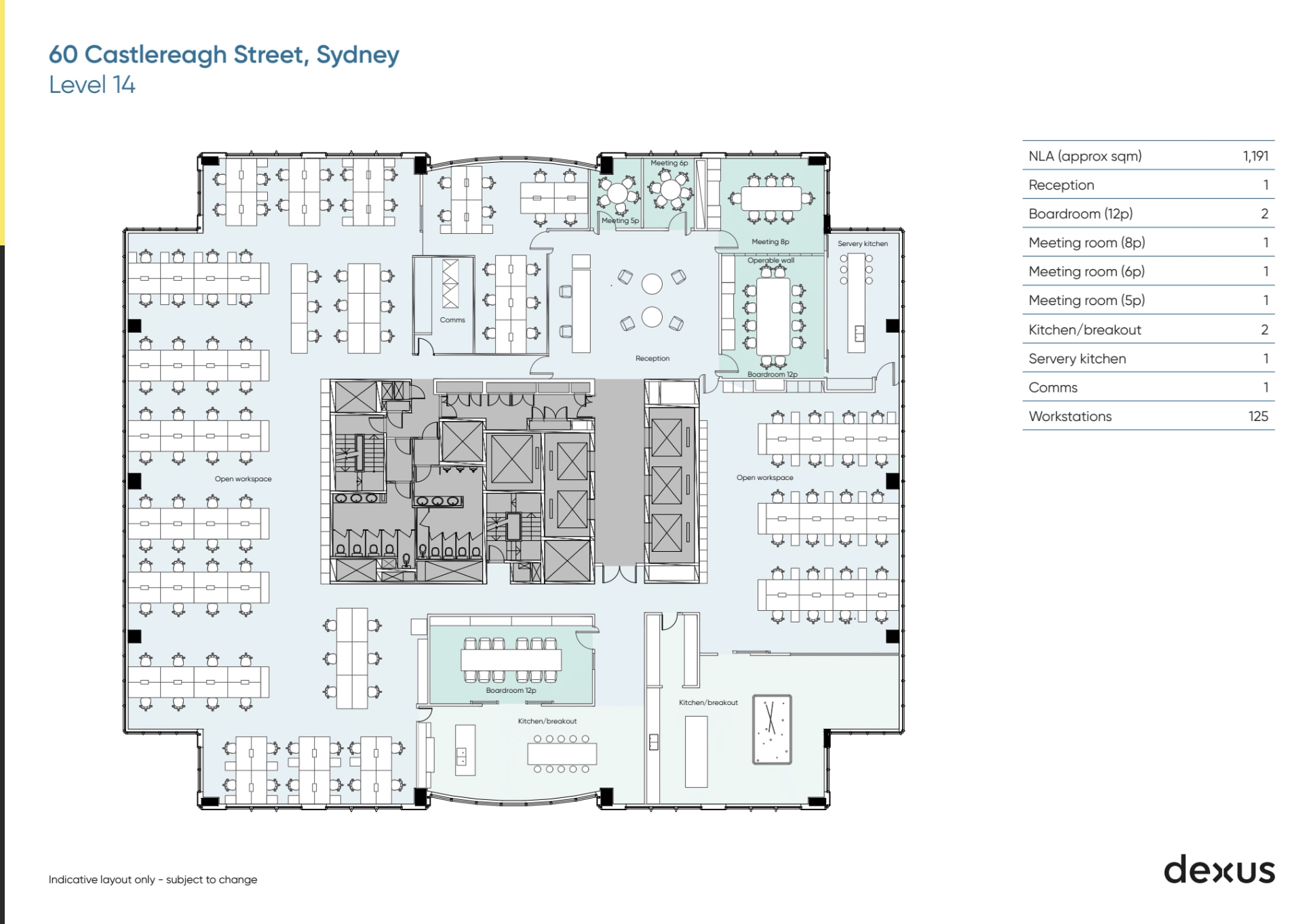 60 Castlereagh St, Sydney en alquiler Plano de la planta- Imagen 1 de 1