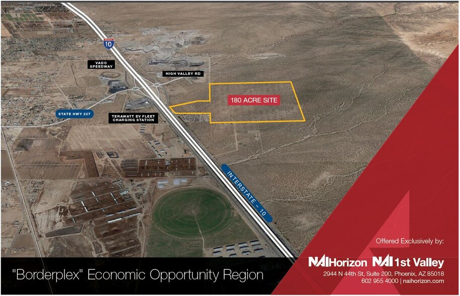 SEC I-10 & High Valley Rd, Vado, NM en venta - Vista aérea - Imagen 1 de 2