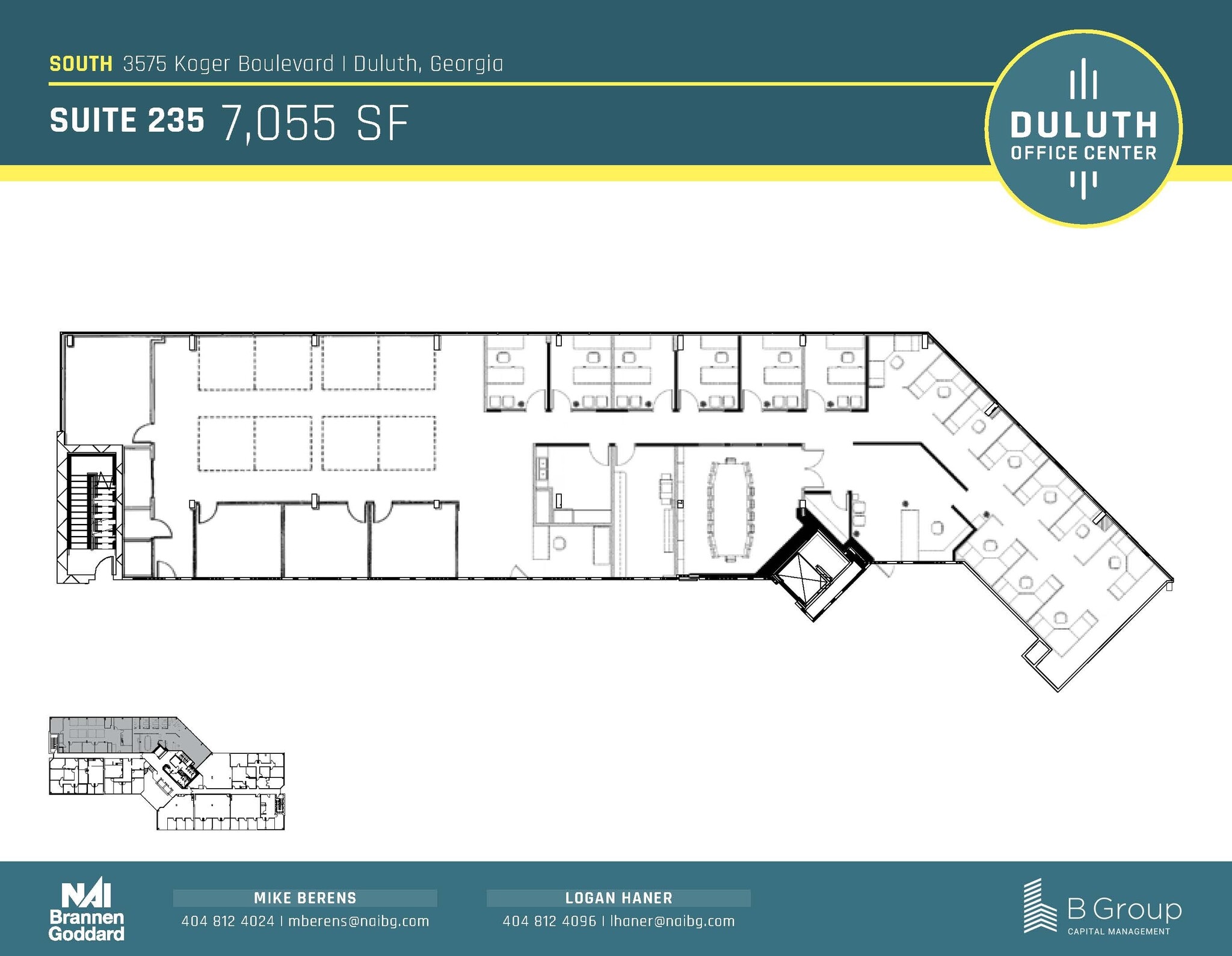 3505 Koger Blvd, Duluth, GA en alquiler Plano de la planta- Imagen 1 de 1