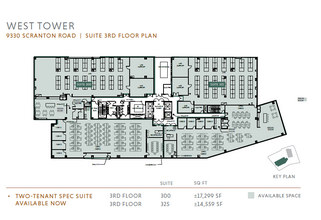 9276 Scranton Rd, San Diego, CA en alquiler Plano de la planta- Imagen 1 de 6