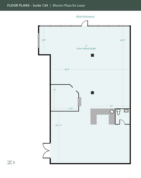 3501 50th- St, Lubbock, TX en alquiler - Plano de la planta - Imagen 3 de 10