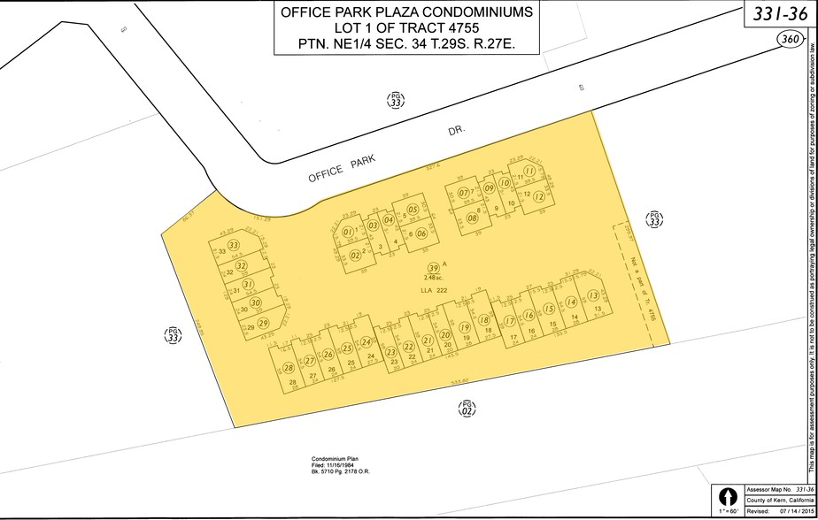 5301 Office Park Dr, Bakersfield, CA en alquiler - Plano de solar - Imagen 3 de 16