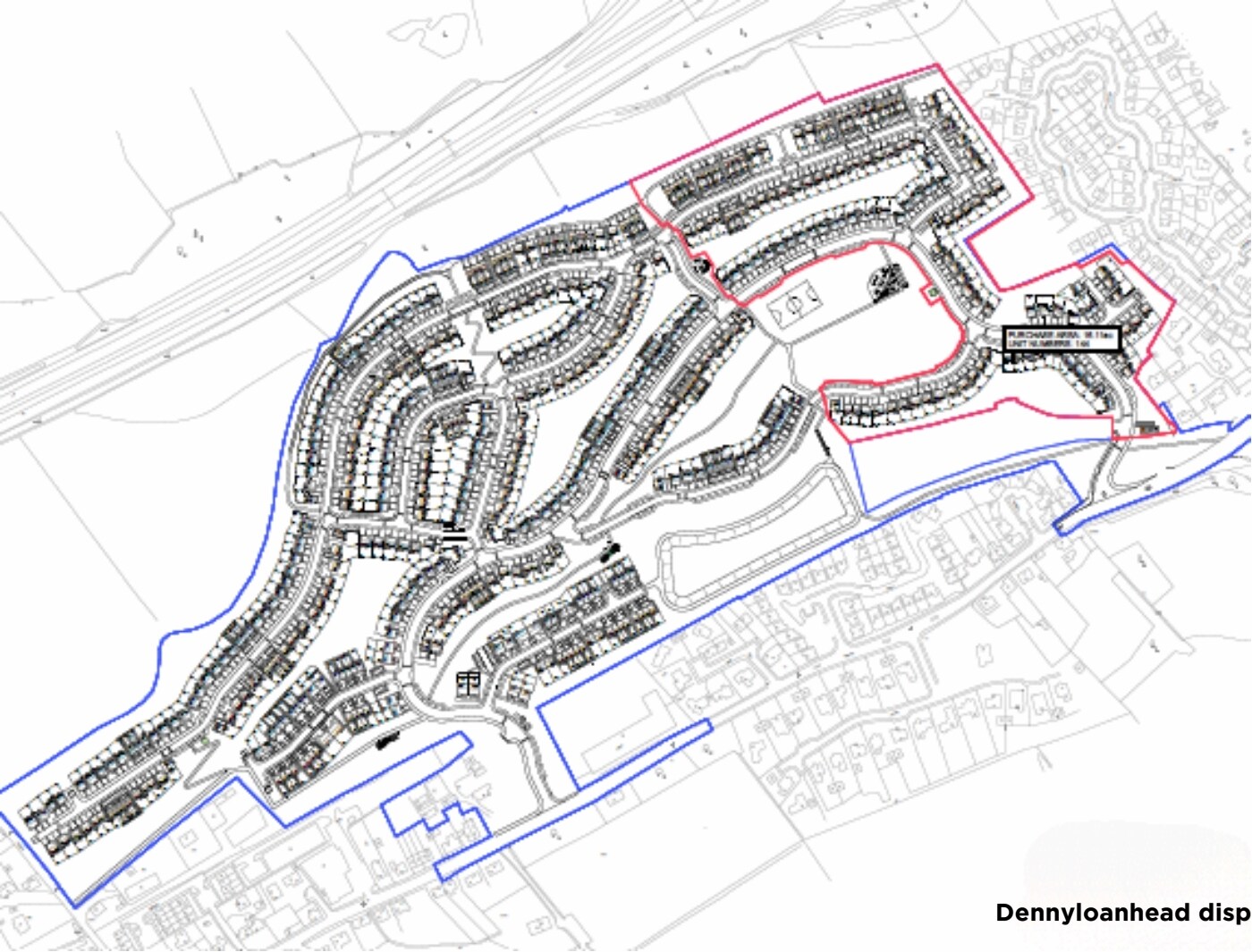 Dennylonehead, Bonnybridge en venta Plano del sitio- Imagen 1 de 2