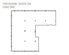 1600 McConnor Pky, Schaumburg, IL en alquiler Plano de la planta- Imagen 2 de 5