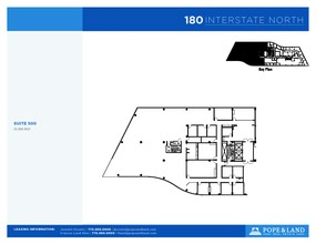 180 Interstate N Pky SE, Atlanta, GA en alquiler Plano de la planta- Imagen 1 de 2