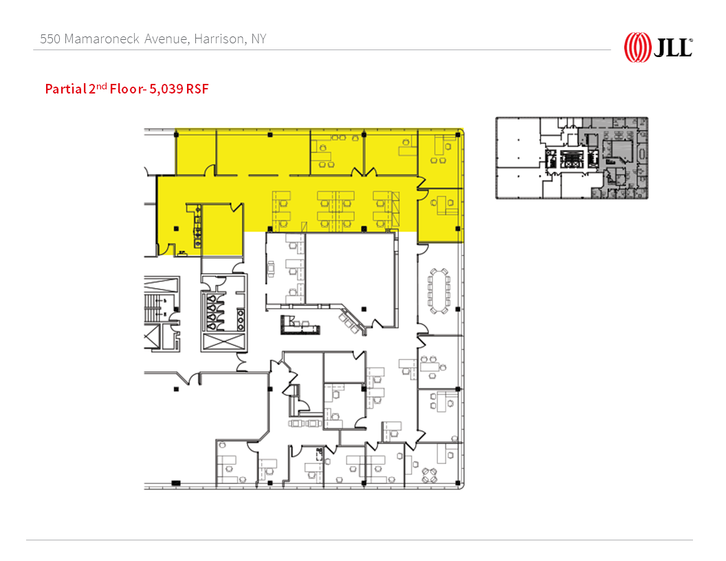 550 Mamaroneck Ave, Harrison, NY en alquiler Plano de la planta- Imagen 1 de 1