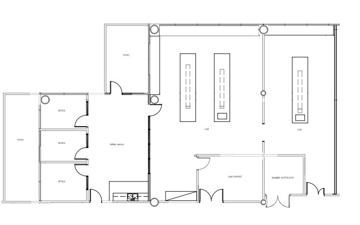 11085 N Torrey Pines Rd, La Jolla, CA en alquiler Plano de la planta- Imagen 1 de 1