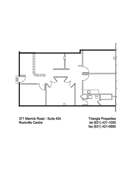 371 Merrick Rd, Rockville Centre, NY en alquiler - Plano de la planta - Imagen 2 de 13