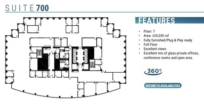 1111 Broadway, Oakland, CA en alquiler Plano de la planta- Imagen 1 de 1