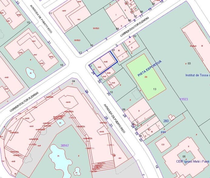 Hotel y hospedaje en Tossa de Mar, Gerona en venta - Plano de solar - Imagen 3 de 3