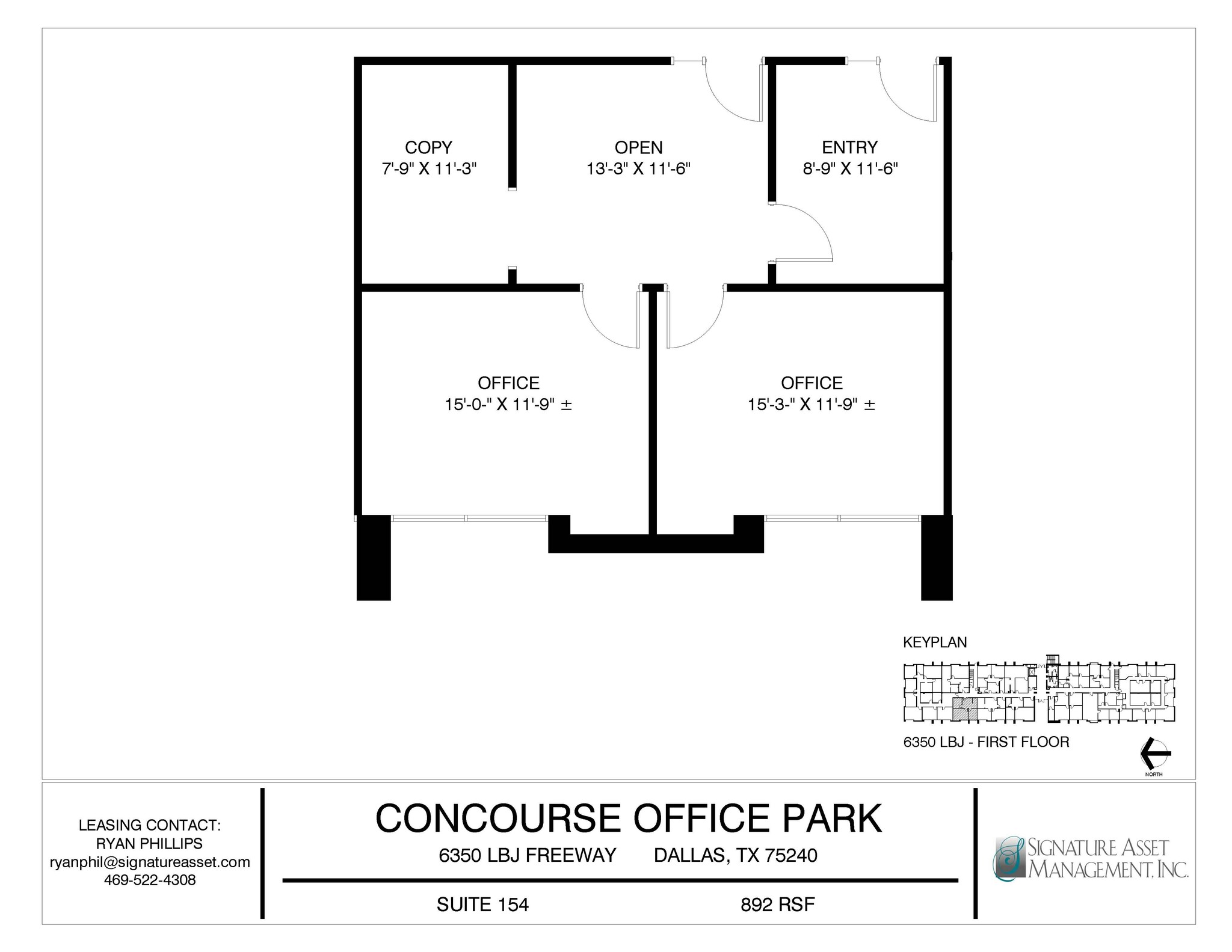 6350 LBJ Fwy, Dallas, TX en alquiler Plano de la planta- Imagen 1 de 4