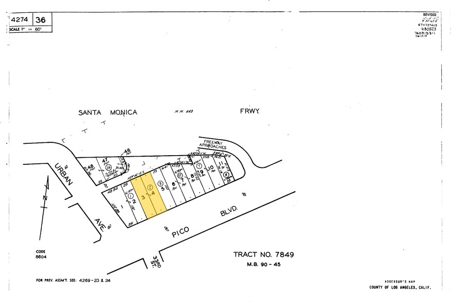 3307-3309 Pico Blvd, Santa Monica, CA en alquiler - Plano de solar - Imagen 2 de 17