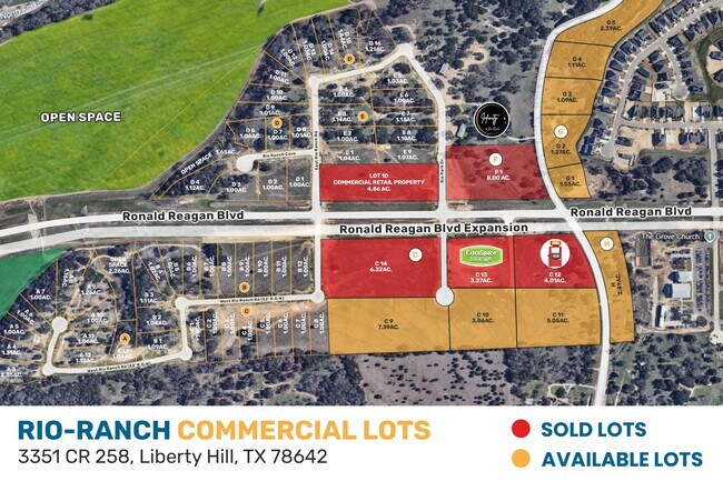 Más detalles de 3351 County Road 258, Liberty Hill, TX - Terreno en venta