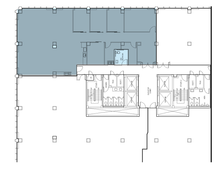 1911 N Fort Myer Dr, Arlington, VA en alquiler Plano de la planta- Imagen 1 de 6