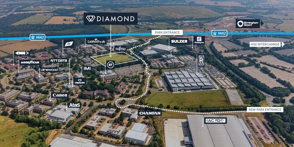 Solihull Pky, Birmingham en alquiler - Foto del edificio - Imagen 2 de 3