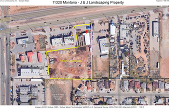 11320 Montana Ave, El Paso, TX - VISTA AÉREA  vista de mapa