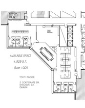 2 Corporate Dr, Shelton, CT en alquiler Plano de la planta- Imagen 1 de 1