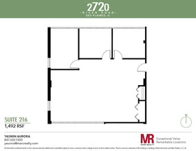 2720 S River Rd, Des Plaines, IL en alquiler Plano de la planta- Imagen 1 de 5