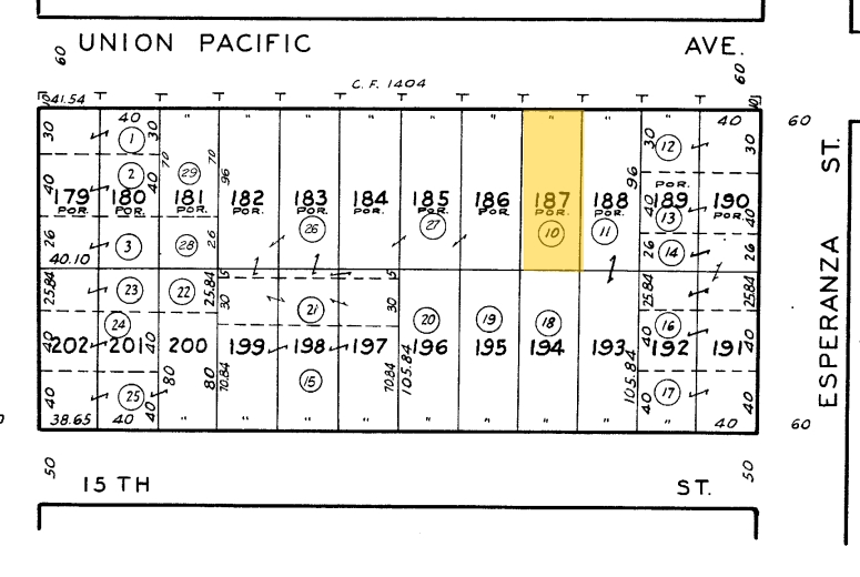 3536 Union Pacific Ave, Los Angeles, CA en venta - Plano de solar - Imagen 1 de 5