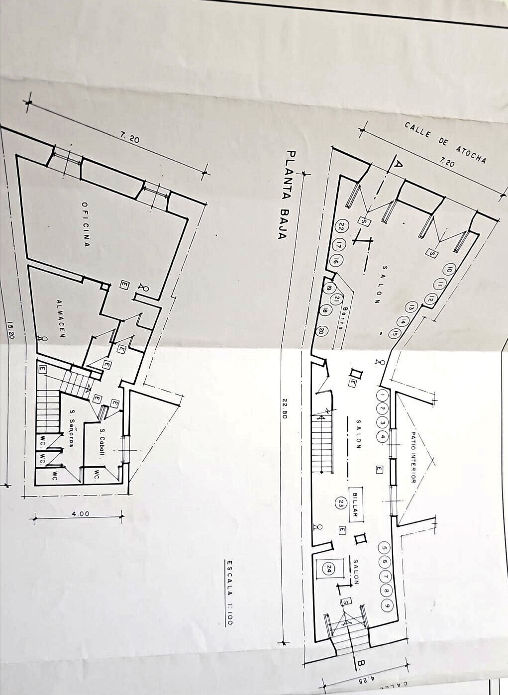 Local en Madrid, Madrid en alquiler Plano de planta tipo- Imagen 1 de 1