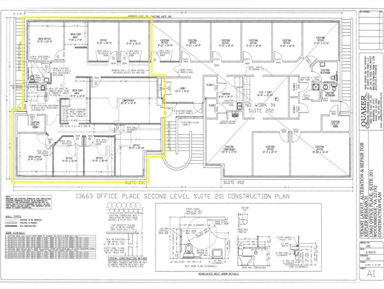 13663 Office Pl, Woodbridge, VA en alquiler Plano de la planta- Imagen 1 de 1