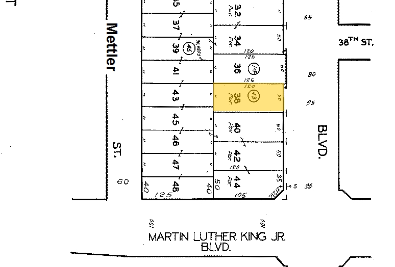 3805 Avalon Blvd, Los Angeles, CA en alquiler - Plano de solar - Imagen 3 de 15