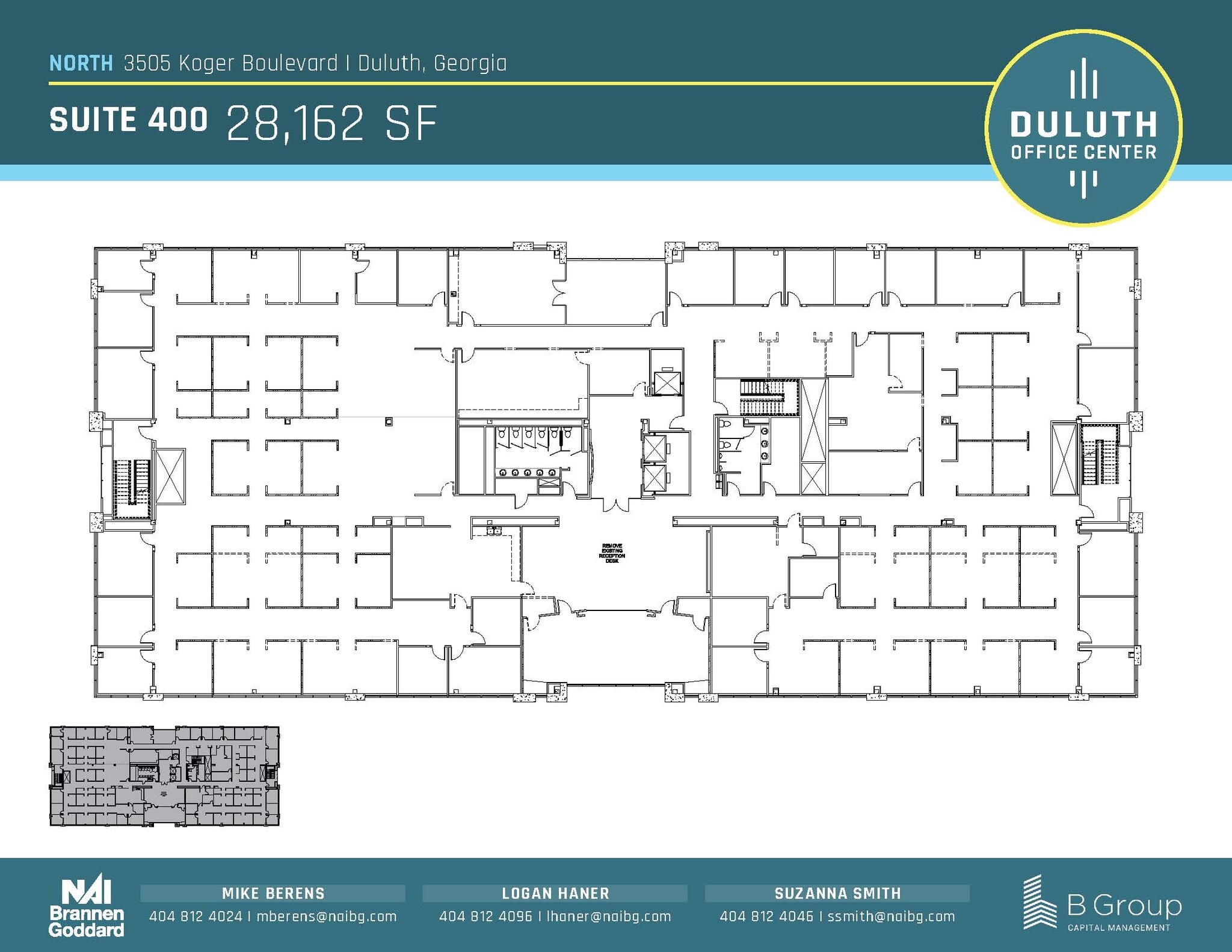 3505 Koger Blvd, Duluth, GA en alquiler Plano de la planta- Imagen 1 de 1