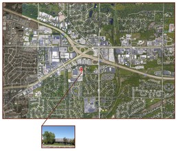 20875 Crossroads Cir, Waukesha, WI - VISTA AÉREA  vista de mapa