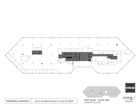 424 S Woods Mill Rd, Chesterfield, MO en alquiler Plano del sitio- Imagen 1 de 1