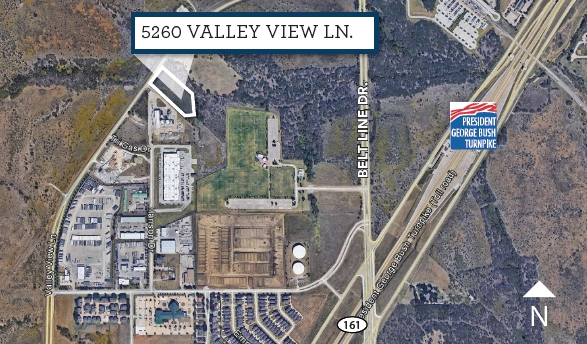 5260 Valley View Ln, Irving, TX en alquiler - Vista aérea - Imagen 3 de 16