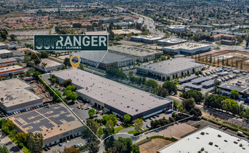 350 Ranger Ave, Brea, CA - VISTA AÉREA  vista de mapa