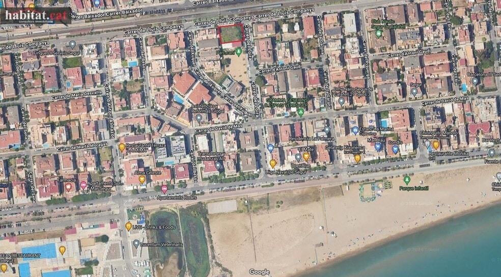 Carrer de Lluís Companys, 70, Calafell, Tarragona en venta - Vista aérea - Imagen 3 de 7